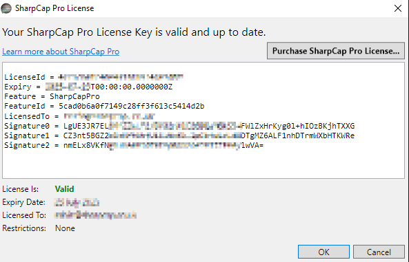 License is not valid. SHARPCAP 4.0 на русском. The License is not valid. SFT-OOB-lic License ключи. Как включить автофокус в SHARPCAP.